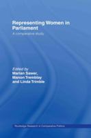 Representing Women in Parliament: A Comparative Study 0415393167 Book Cover