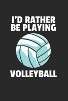 Volleyball Notizbuch: Volleyball Notizbuch f�r Liebhaber / Notizheft / Notizblock A5 (6x9in) Dotted Notebook / Punkteraster / 120 gepunktete Seiten 1678885126 Book Cover