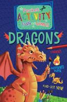 Dragons Pocket Activity Fun and Games: Includes Games, Cutouts, Foldout Scenes, Textures, Stickers, and Stencils 1438003145 Book Cover