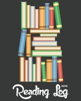 Reading Log: Reading Journal, Reading Organizer Journal Notebook. 100 Record Reviews Quotes, Favorites, Notes, Loans & More. Gifts for Book Lovers. Top 100 Books List (Stack of Books) 1695332318 Book Cover