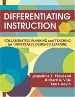 Differentiating Instruction: Collaborative Planning and Teaching for Universally Designed Learning 1412938619 Book Cover