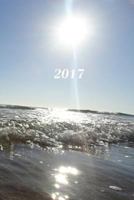 2017: Calendrier/Agenda: 1 semaine sur 2 pages, Format 6" x 9" (15.24 x 22.86 cm), Couverture Mer 1537433849 Book Cover