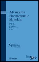 Advances in Electroceramic Materials 0470408448 Book Cover