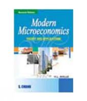 MODERN MICROECONOMICS THEORY AND APPLICATIONS 8121903742 Book Cover