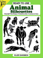 Ready-to-Use Animal Silhouettes (Clip Art) 0486260585 Book Cover