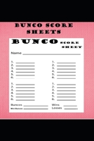 Bunco Score Sheets: 120 Score Keeping for Bunco supporter B083X5NQKJ Book Cover