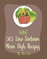 Hello! 365 Low-Sodium Main Dish Recipes: Best Low-Sodium Main Dish Cookbook Ever For Beginners [Chicken Breast Recipes, Low Sodium Soup Cookbook, Ground Beef Recipes, Pulled Pork Recipe] [Book 1] B085DCBYXJ Book Cover