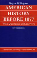 American History before 1877 with Questions and Answers (Helix Book) 0822600269 Book Cover