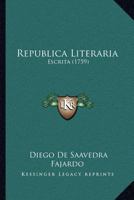 Republica Literaria: Escrita 1166968251 Book Cover