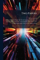 Two Papers: Read in 1880 Before the Victoria Institute, or Philosophical Society of Great Britain ; With Special Appendix; Volume Talbot collection of British pamphlets 1149579129 Book Cover