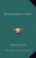 Hindenburg (1921) 1176115960 Book Cover