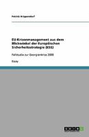 EU-Krisenmanagement aus dem Blickwinkel der Europ?ischen Sicherheitsstrategie (ESS) 3640332644 Book Cover