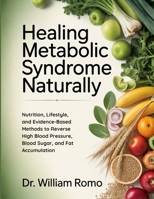 Healing Metabolic Syndrome Naturally: Nutrition, Lifestyle, and Evidence-Based Methods to Reverse High Blood Pressure, Blood Sugar, and Fat Accumulation B0GYCZXLF1 Book Cover