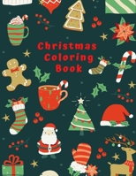 Christmas Coloring Book: Cool Stylish Looking Christmas Coloring book for kids with 102 pages! B09BGKJ5GM Book Cover
