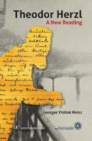 Reading Theodore Herzl from a New Perspective 9652295876 Book Cover