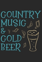 Country music & gold beer: Beer taste logbook for beer lovers | Beer Notebook | Craft Beer Lovers Gifts 1679585940 Book Cover