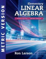 Elementary Linear Algebra Int Metric Ed 1337556211 Book Cover