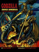 Godzilla Saves America: A Monster Showdown in 3-D!: (Includes punch-out 3-D glasses) 0679880798 Book Cover