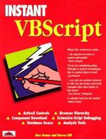 Instant VBScript 1861000448 Book Cover