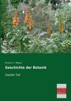 Geschichte Der Botanik 3955623394 Book Cover
