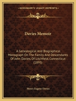 Davies Memoir 1104017091 Book Cover