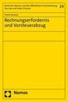 Rechnungserfordernis Und Vorsteuerabzug 3756004694 Book Cover