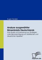 Analyse Ausgew Hlter B Rsenbriefe Deutschlands 3836667614 Book Cover