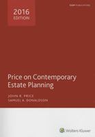 Price on Contemporary Estate Planning 0316718599 Book Cover