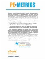 PE Metrics: Assessing Student Performance Using the National Standards & Grade-Level Outcomes for K-12 Physical Education 1492526665 Book Cover