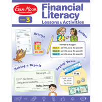 Financial Literacy Lessons and Activities, Grade 3 - Teacher Resource 1645142671 Book Cover