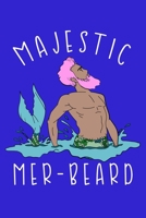 Majestic Mer Beard: Comic Book Notebook Paper 1088683169 Book Cover