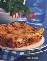 Italian-the Essence of Mediterranean Cuisine 1572151579 Book Cover