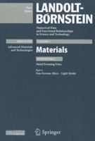 Part 2: Non-ferroys Alloys - Light Metals: Subvolume C: Metal Forming Data - Volume 2: Materials - Group VIII: Advanced Materials and Technologies - Landolt-Börnstein New Series 3642138632 Book Cover