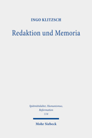 Redaktion Und Memoria: Die Lutherbilder Der 'Tischreden 3161590376 Book Cover
