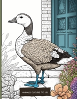 Animals Clouse To Us: An Adult Coloring Book B0BZF75S46 Book Cover