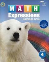 Math Expressions: Student Activity Book, Vol. 1, Grade 4 0547824475 Book Cover