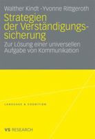 Strategien Der Verstandigungssicherung: Zur Losung Einer Universellen Aufgabe Von Kommunikation 353116631X Book Cover