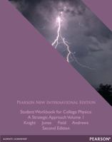 Student Workbook for College Physics: A Strategic Approach Volume 1, Chapters 1-16 for College Physics: A Strategic Approach with MasteringPhysics(TM) 0805382097 Book Cover