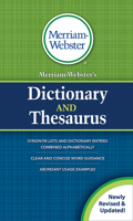 Merriam-Webster's Dictionary and Thesaurus 0877796408 Book Cover