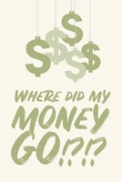 Where Did My Money Go!?!?: Comprehensive Budgeting Workbook To Track Household Income & Spending; Detailed Personal Finance Budgeting Tools; Daily ... For Home Finance (Bonus: Investment Tracker) 1677637668 Book Cover