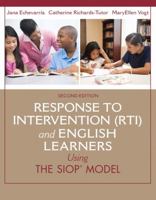 Response to Intervention (Rti) and English Learners: Using the Siop Model 013343107X Book Cover