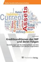 Kreditkonditionen Des Iwf Und Deren Folgen 3639456203 Book Cover