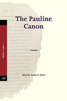 The Pauline Canon (Pauline Studies, Vol. 1) (Pauline Studies, V. 1) 1589834283 Book Cover