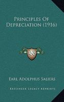 Principles of Depreciation 1240113323 Book Cover
