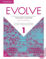 Evolve Level 1 Teacher's Edition with Test Generator 1108405126 Book Cover