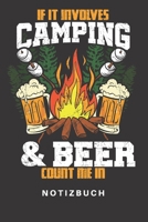 Notizbuch: Notizbuch | Notizheft | Schreibbuch | 110 Seiten | Liniert | Linien | DIN A5 | Camping|Camper|Zelten|Wald|Wandern|Grillen|Lagerfeue | Bier ... | Campingwagen |Wohnmobil (German Edition) 1675566461 Book Cover