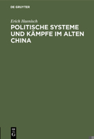 Politische Systeme und Kämpfe im alten China 311003204X Book Cover