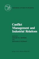 Conflict Management and Industrial Relations 9401711348 Book Cover