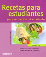 Recetas Para Estudiantes/recipes for Students 8424117166 Book Cover