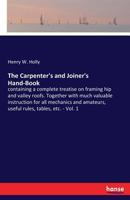 The Carpenter's and Joiner's Hand-book 3337370772 Book Cover